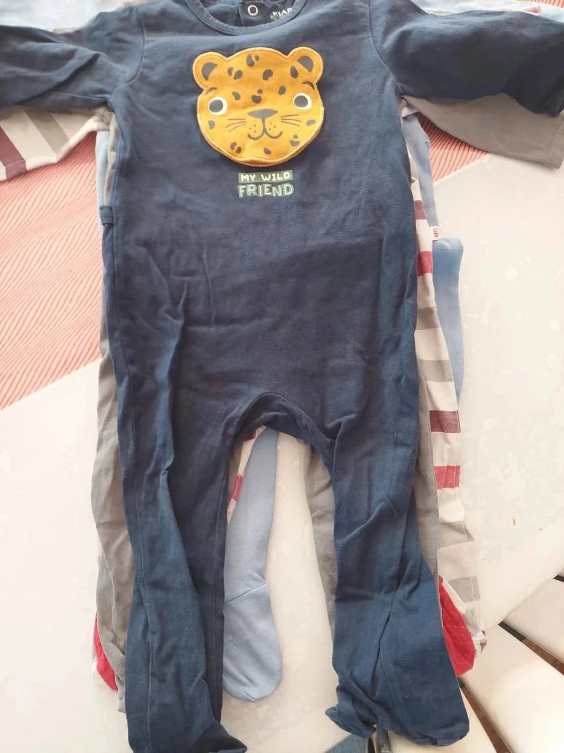Lot of 7 cotton pajamas 18 months – photo 9